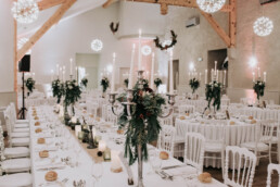 Salle de dîner Mariage en Haute-Savoie, au Château de Faverges