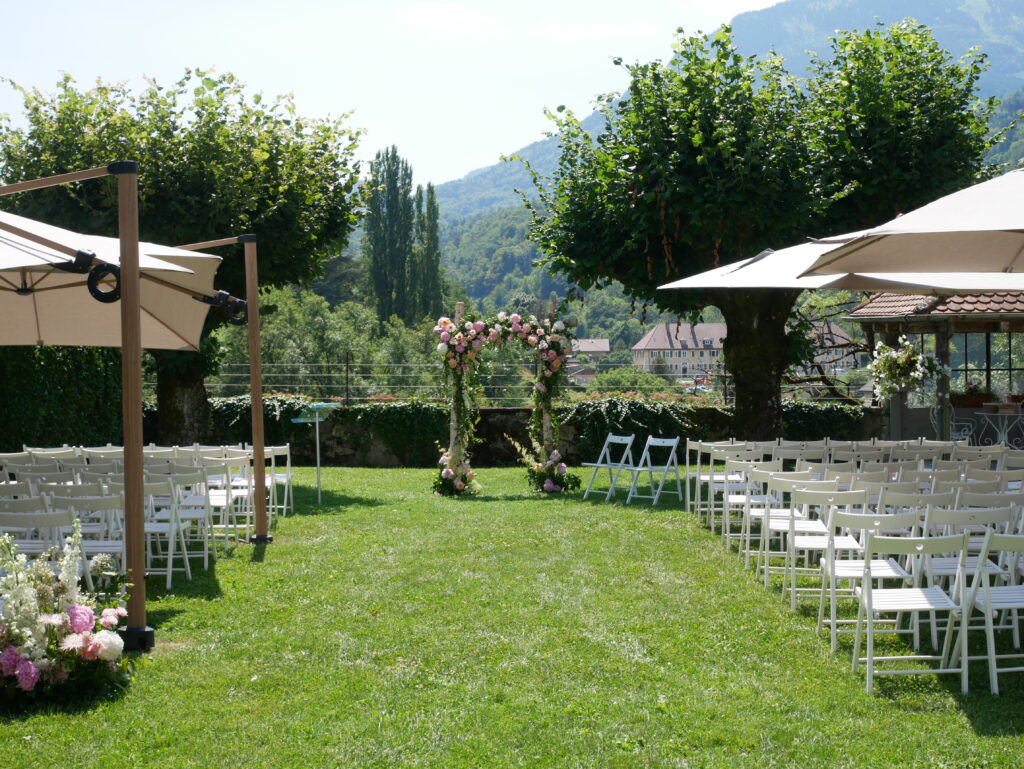 cérémonie saison été mariage
